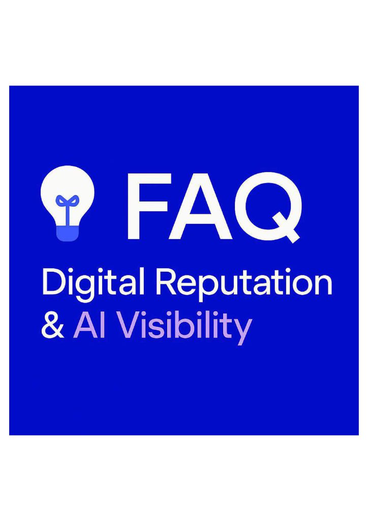 Questions about Digital Reputation, Digital Profile Building, and AI Visibility
