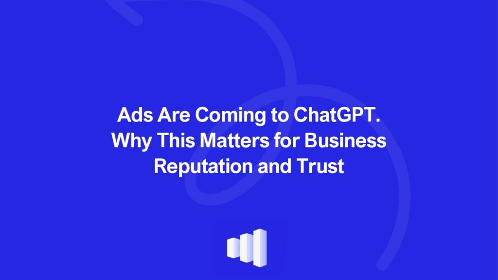 AI Advertising Is Easy. Reputation Is Not.