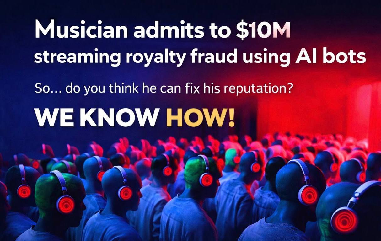 AI Fraud, Fake Streams, and a $10M Lesson in Reputation