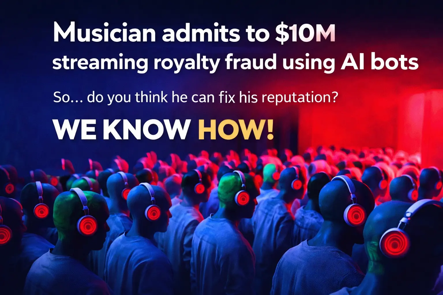 Ai fraud fake streams and $10m lesson in reputation