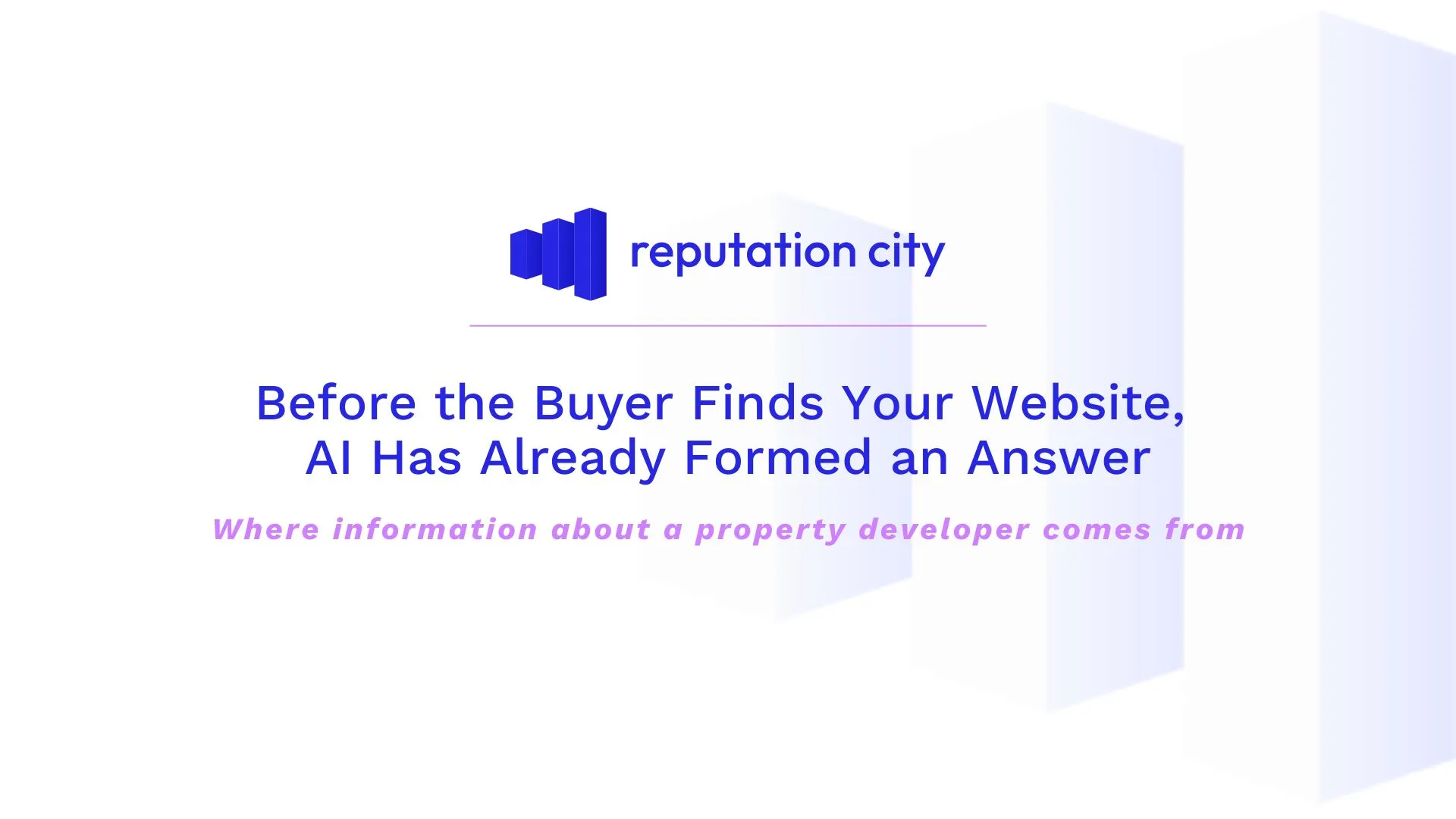 Before the buyer finds your website   repcity