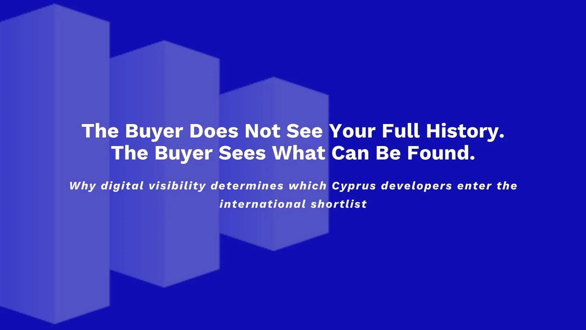Buyer sees what can be found   repcity