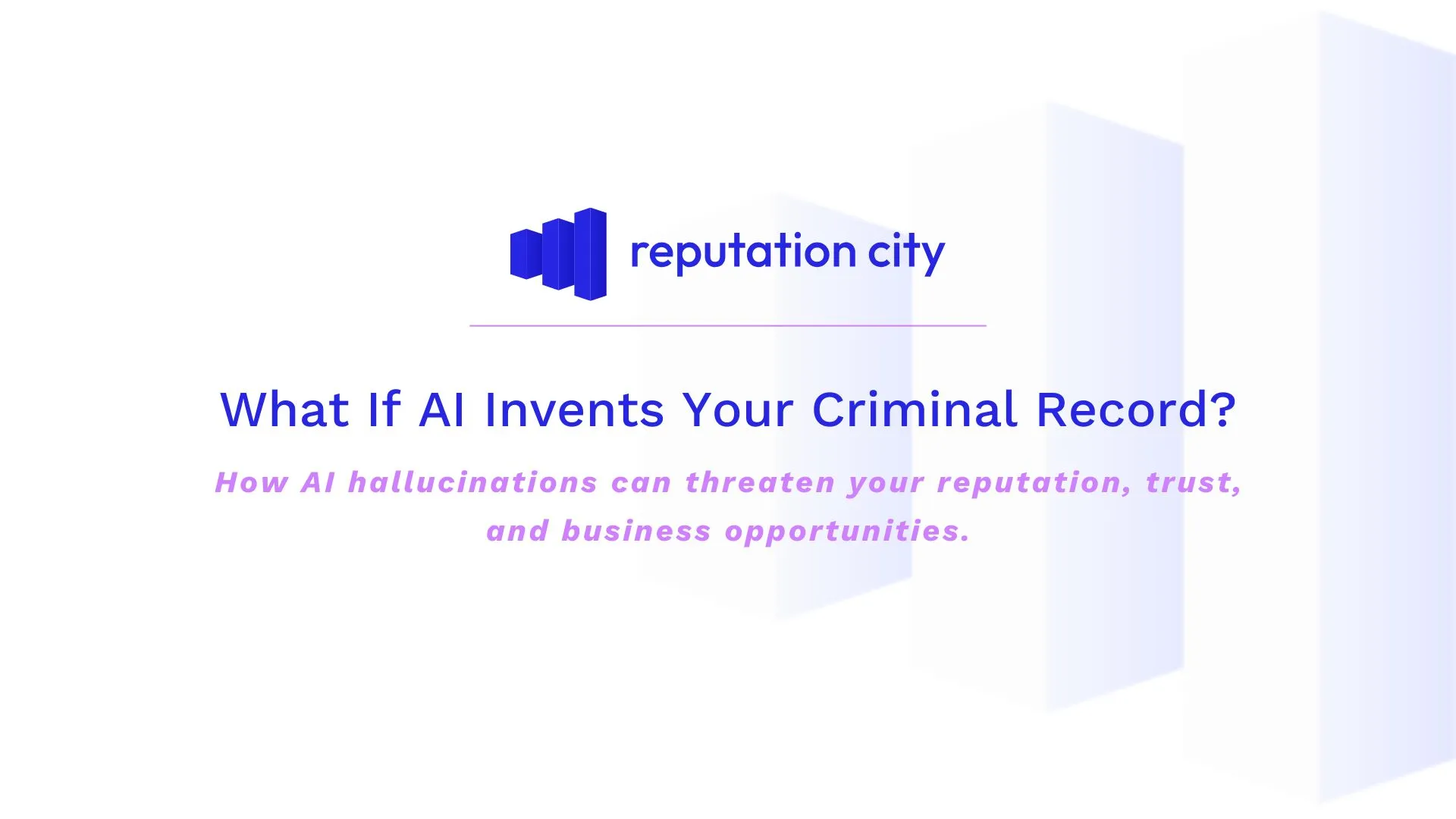 What if ai invents your criminal record   repcity